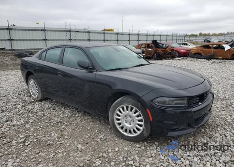 2021 Dodge Charger Police z USA, uszkodzony, nr VIN 2C3CDXKG4MH650346